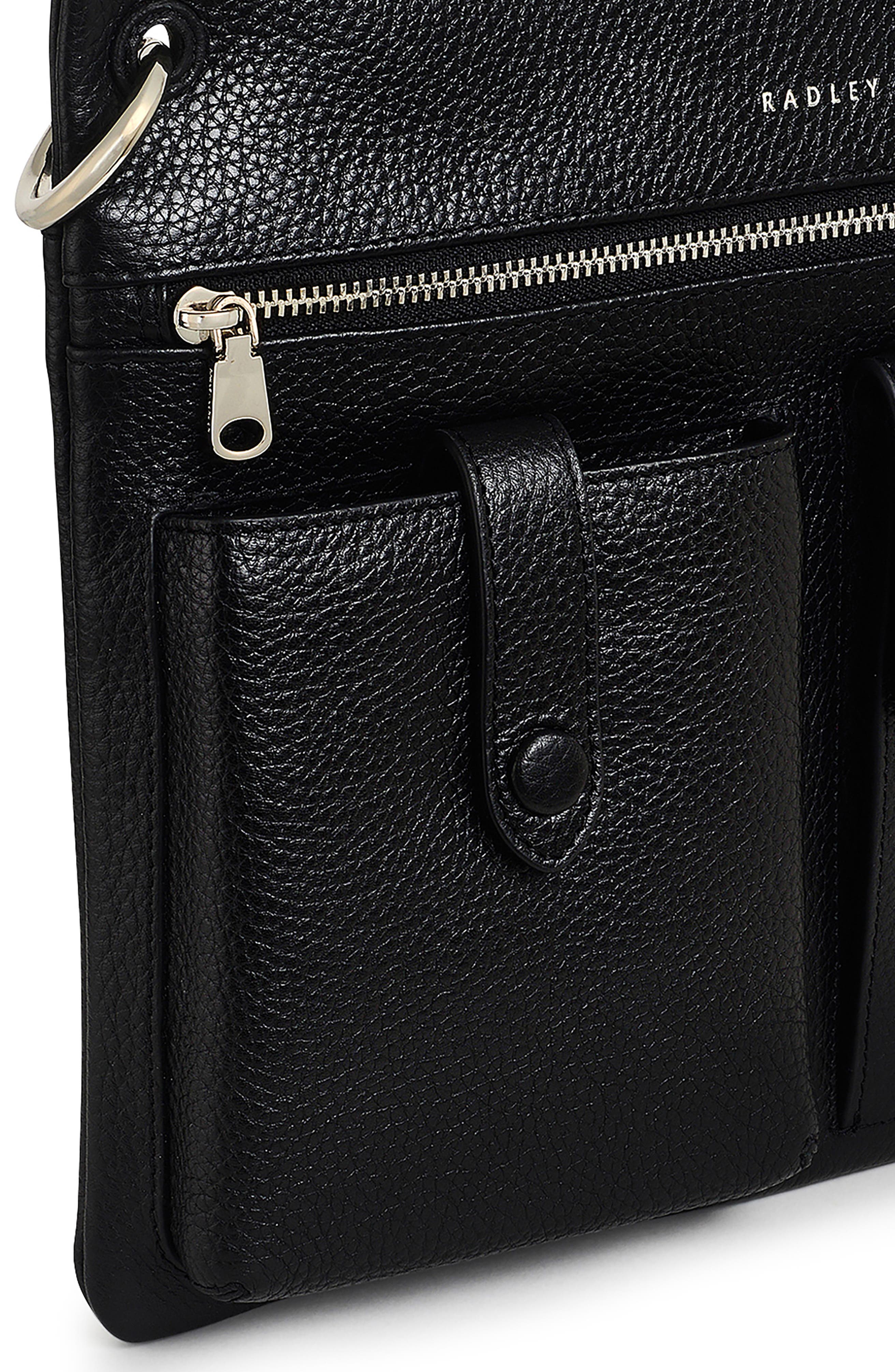 Radley Wilton Way Medium Crossbody Bag, Alternate, color, Black