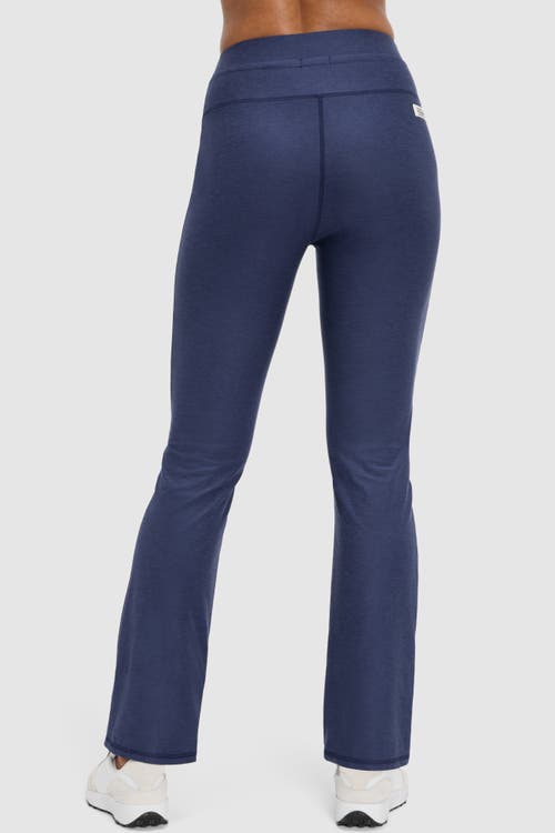 Peloton Dreamblend High Rise Flared Legging In Blue