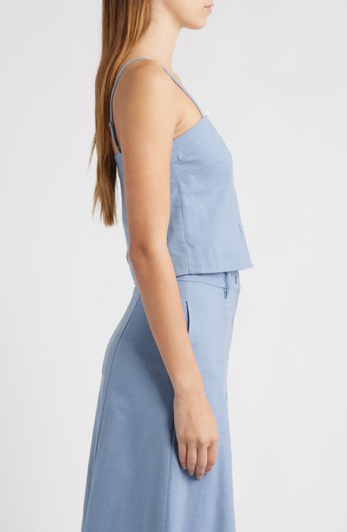 Wayf Cynthia Camisole In Blue