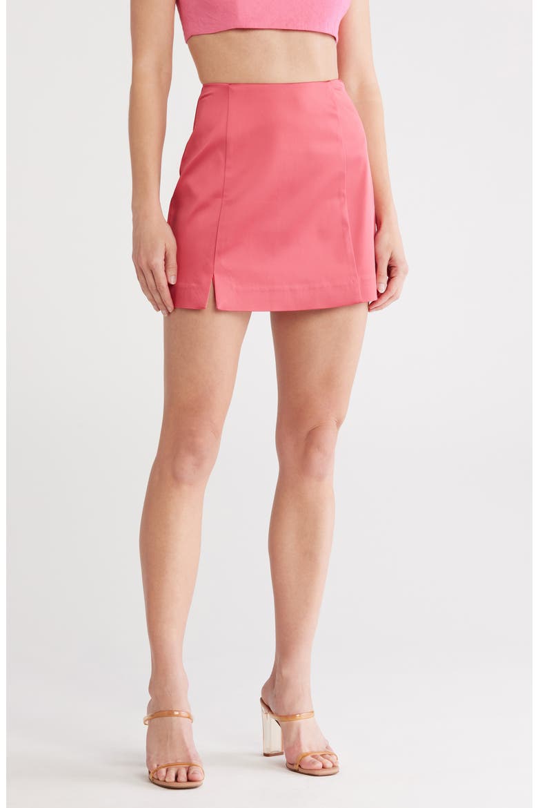Flor Miniskirt, Main, color, SUNKISS