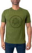 Maceoo Stamped Stretch Cotton Graphic Tee