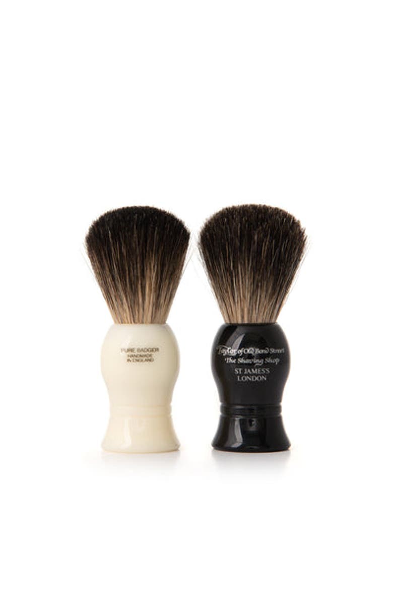 Taylor of Old Bond Street Pure Badger Shaving Brush, Main, color, Ivory