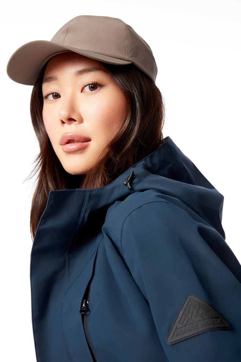 Tahsis - Plus Size Lightweight Waterproof Shell Rain Jacket, Alternate, color, Blue