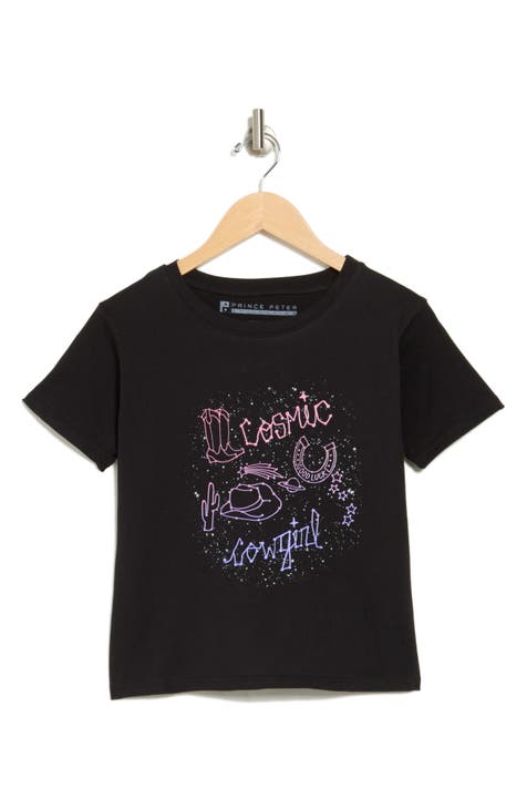 Kids' Cosmic Cowgirl Graphic T-Shirt (Big Kid)