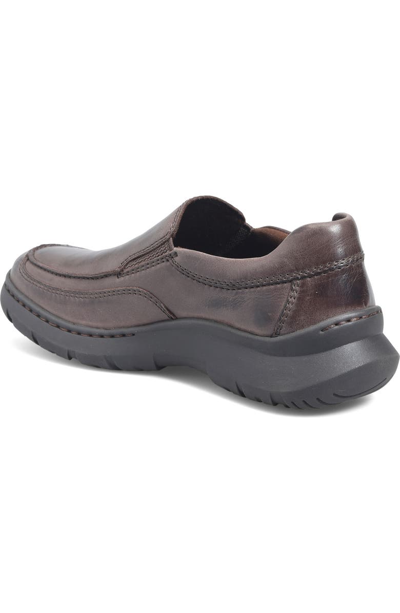 Børn Cambridge Slip-On Sneaker, Alternate, color, Dark Brown Leather