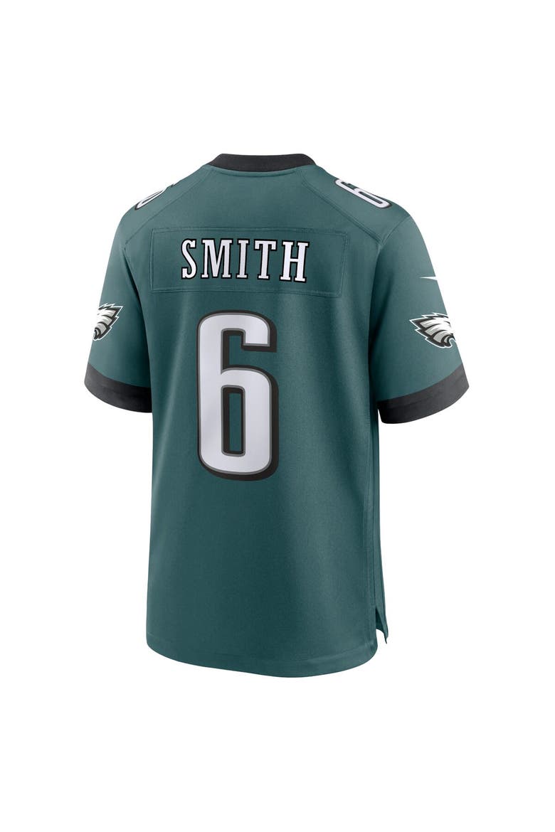 Men's Nike DeVonta Smith Midnight Green Philadelphia Eagles Team Game Jersey, Alternate, color, Green