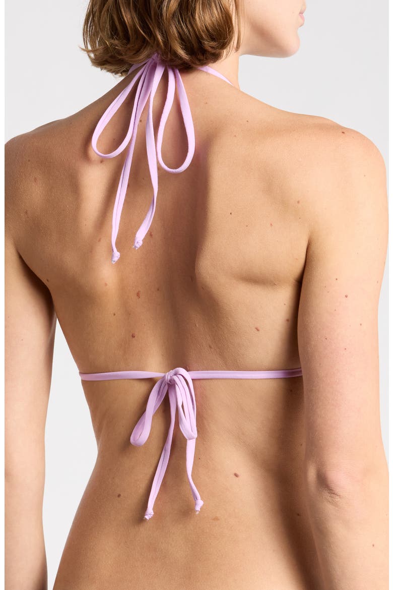 Bali Triangle Bikini Top, Alternate, color, BLOOM