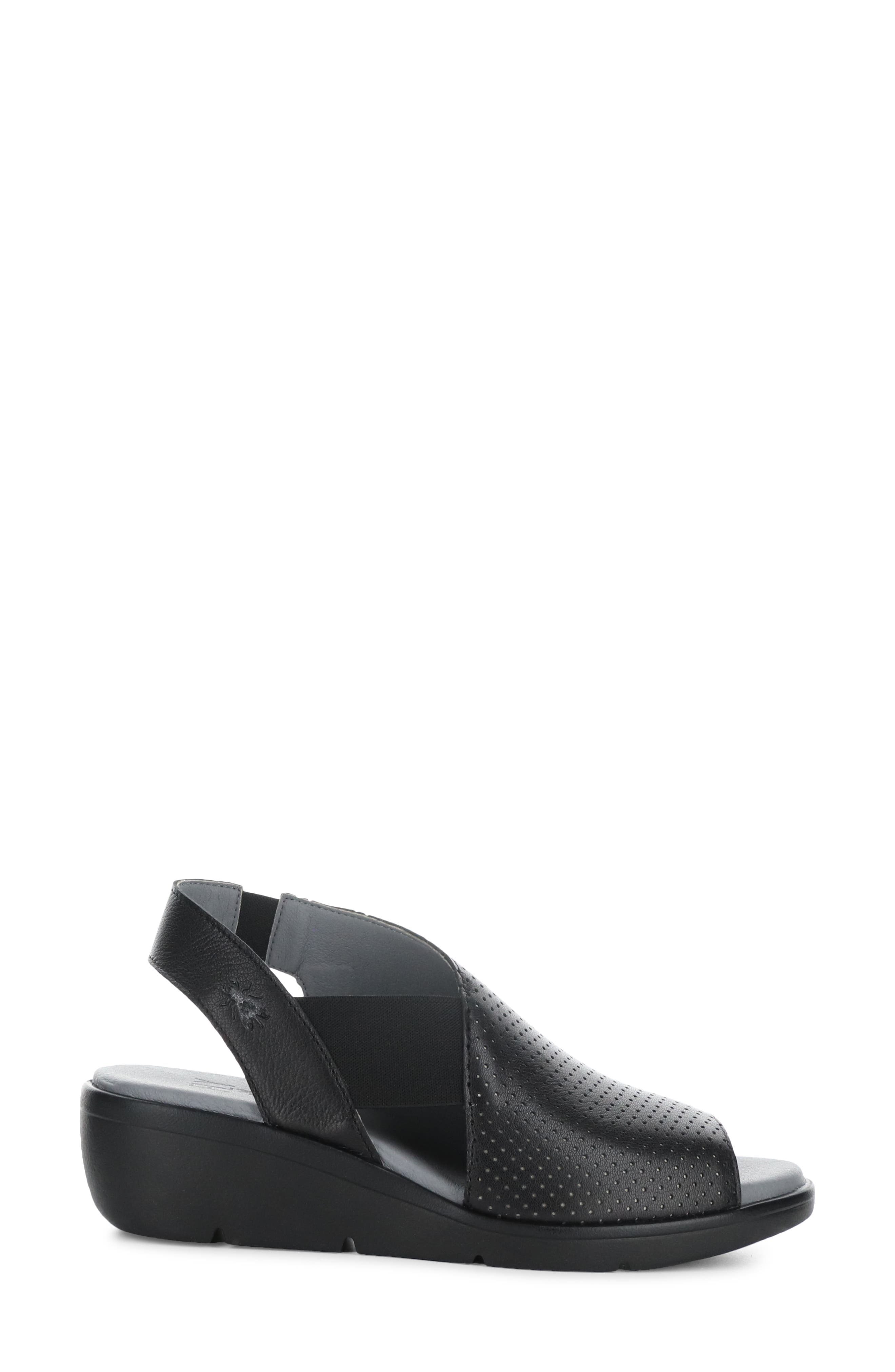 Fly London Nisi Platform Wedge Sandal, Alternate, color, 