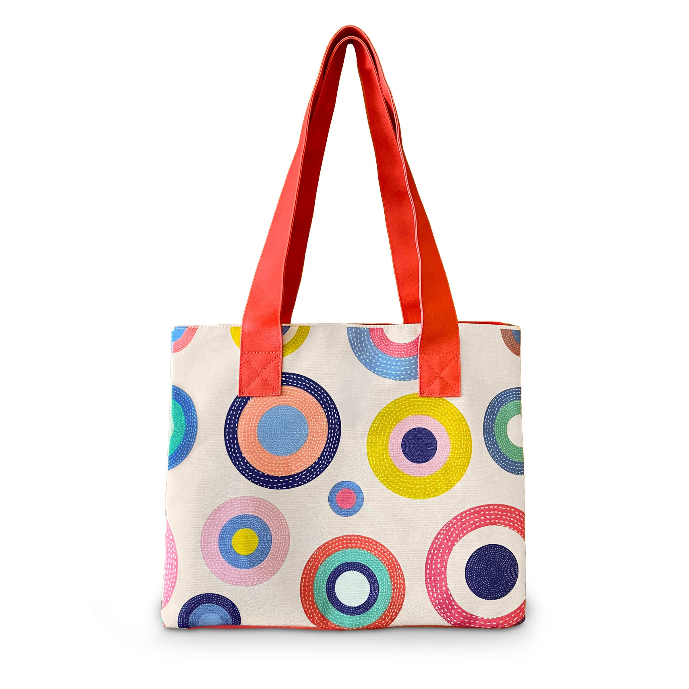 The Astra Puffy Crossbody Tote, Main, color, White