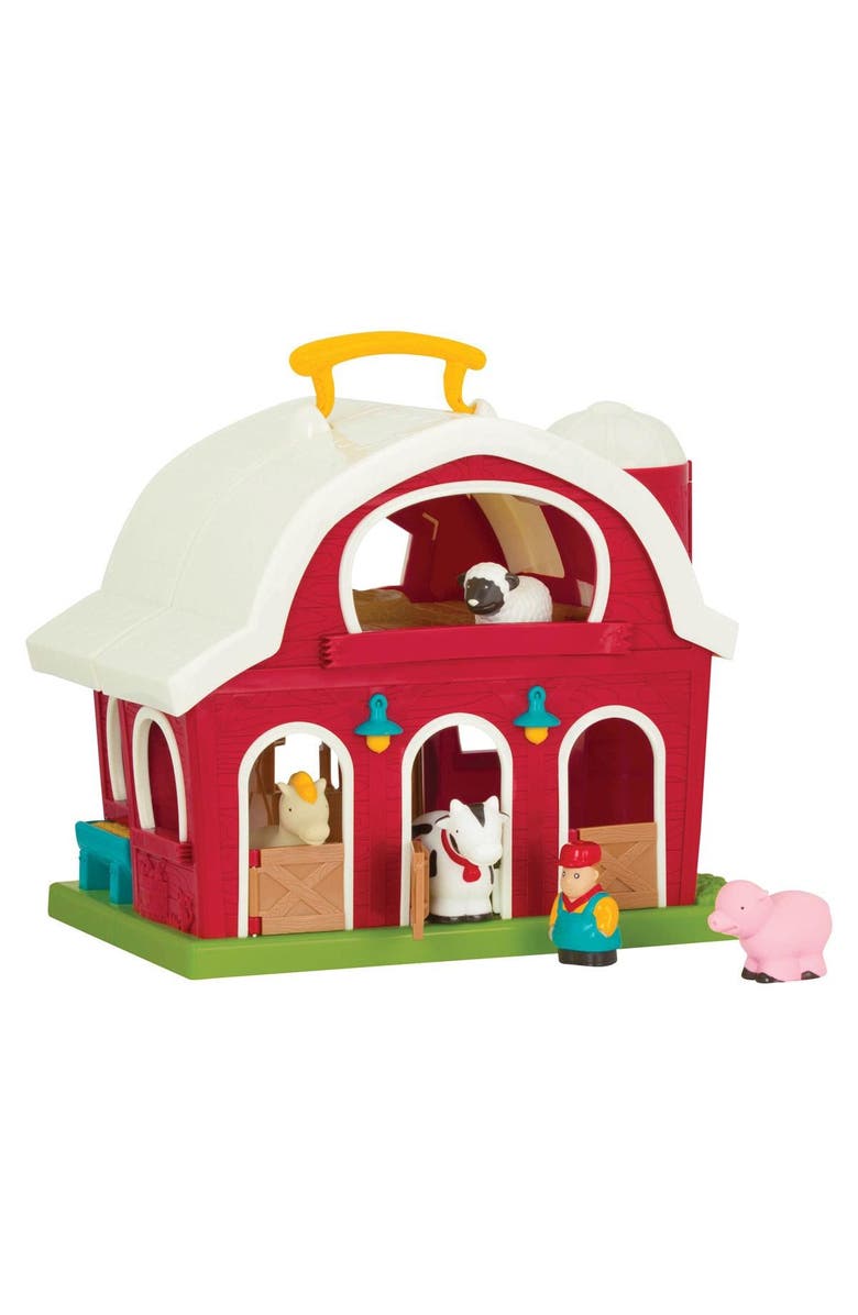 Kaplan Early Learning Toddler's First Big Red Barn and Farm Animals, Alternate, color, Multicolor