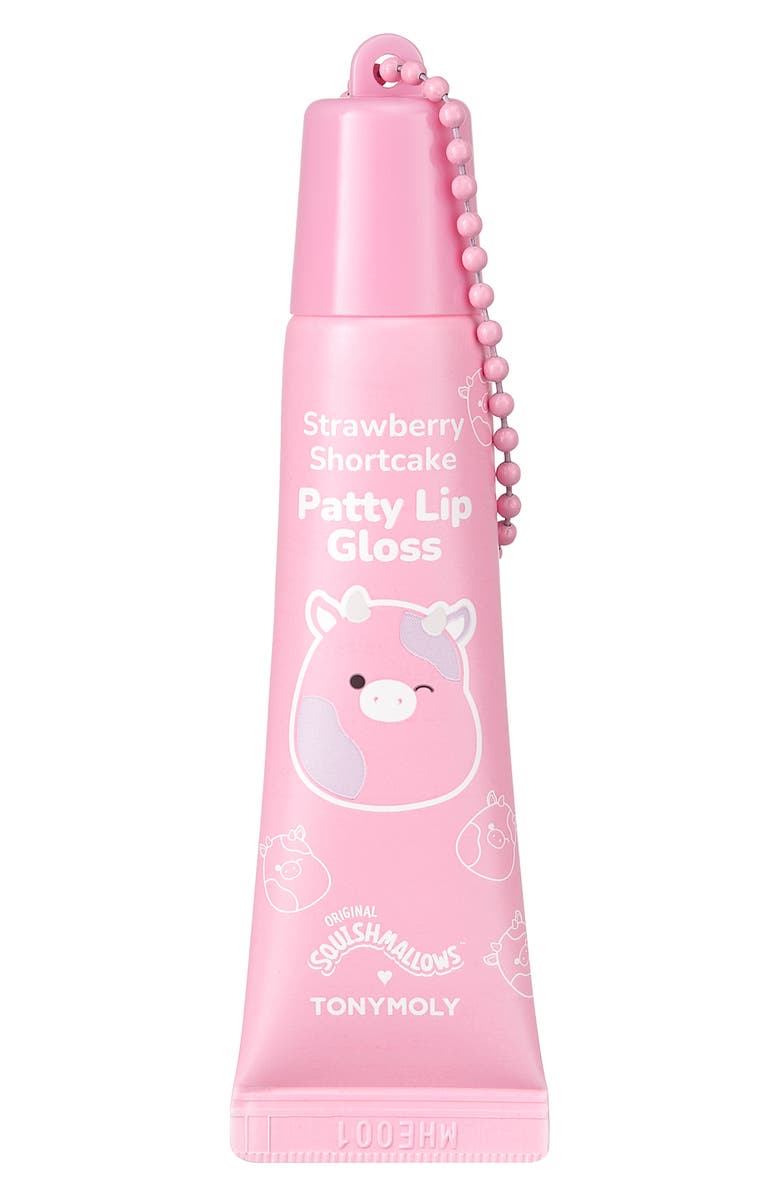 TONYMOLY x Squishmallows Strawberry Shortcake Patty Lip Gloss, Main, color, 