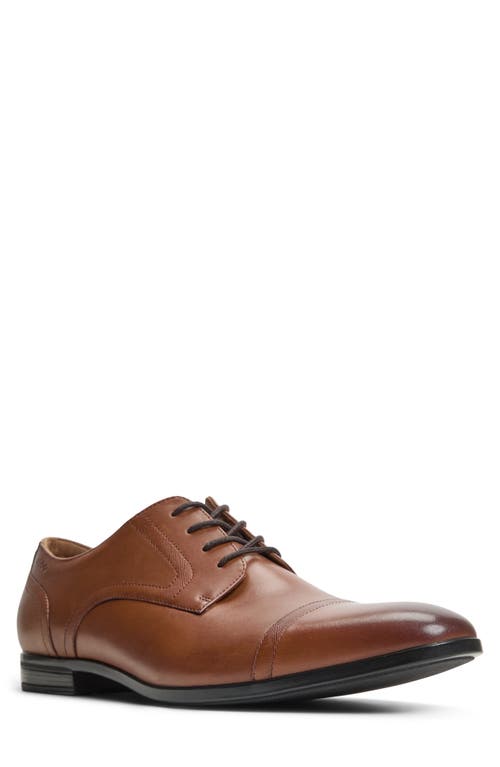 Aldo Teodoro Plain Toe Derby In Tan
