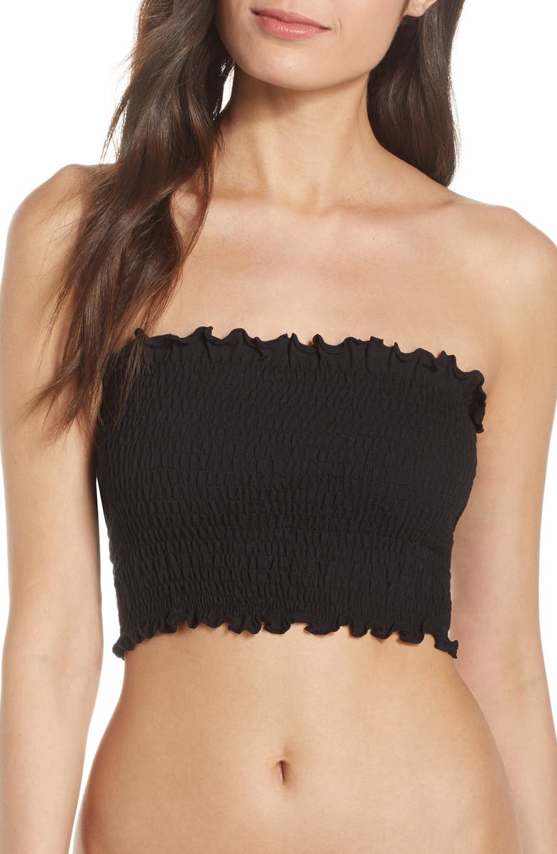 BP. Smocked Tube Top, Main, color, 