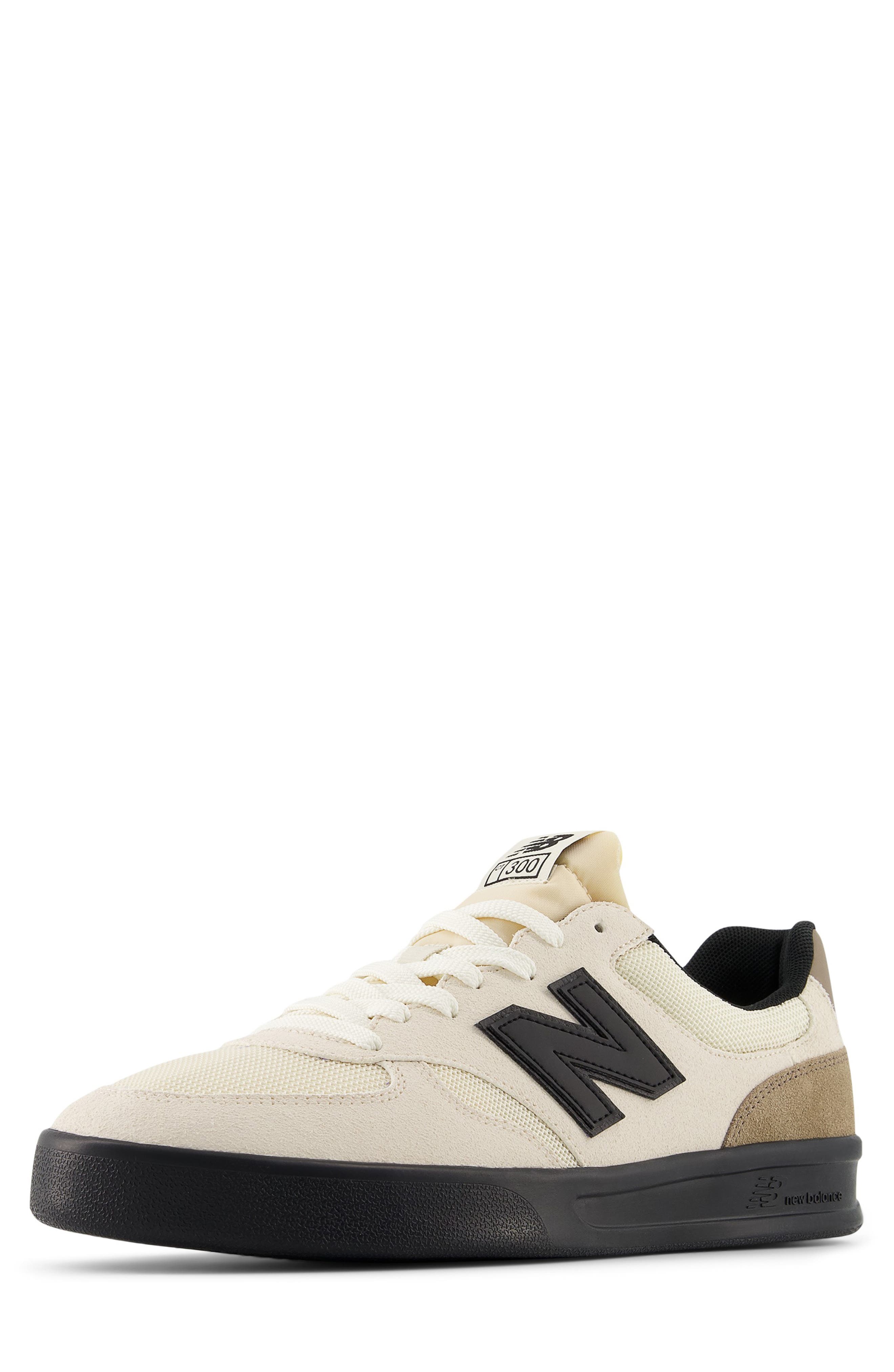 New Balance CT300 Low Top Sneaker, Alternate, color, Linen/ Black