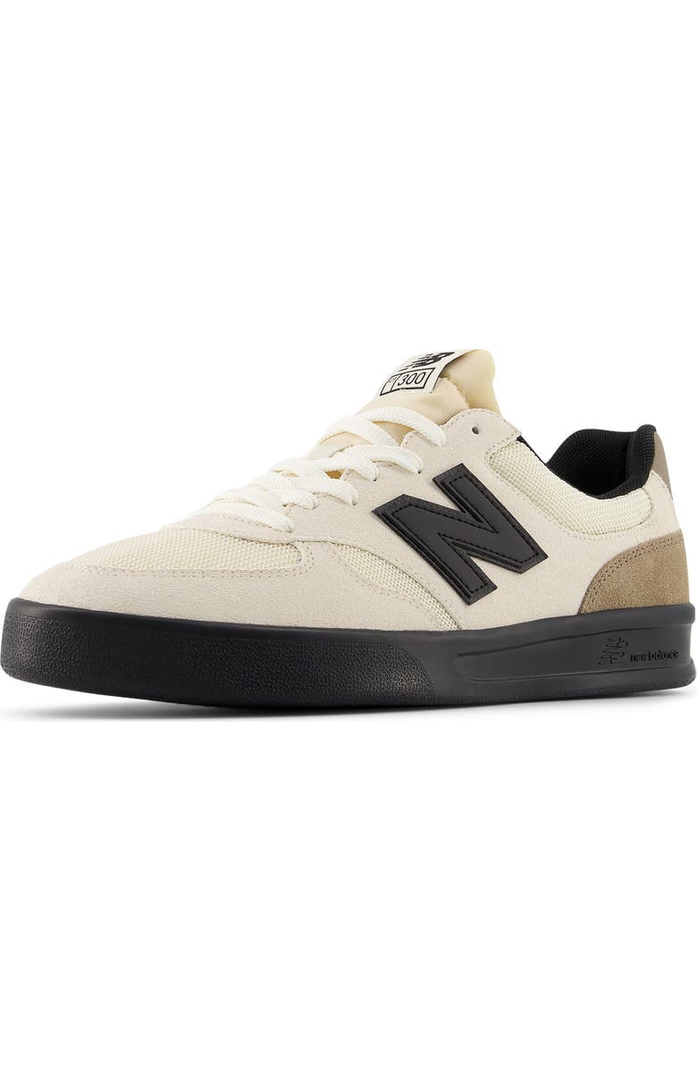 New Balance CT300 Low Top Sneaker, Alternate, color, Linen/ Black