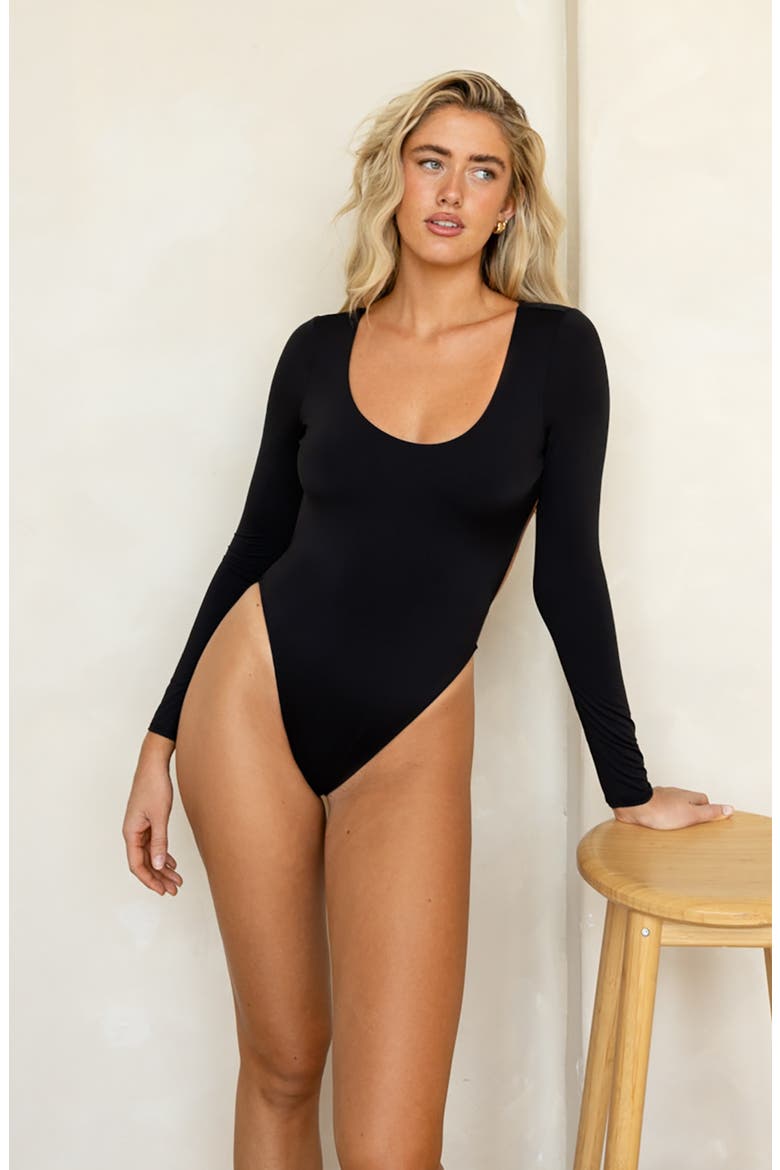 Calypso One Piece, Alternate, color, Black
