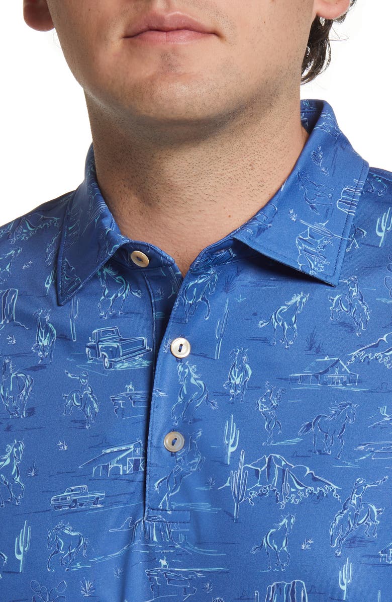 Peter Millar Outlaw Performance Polo, Alternate, color, 
