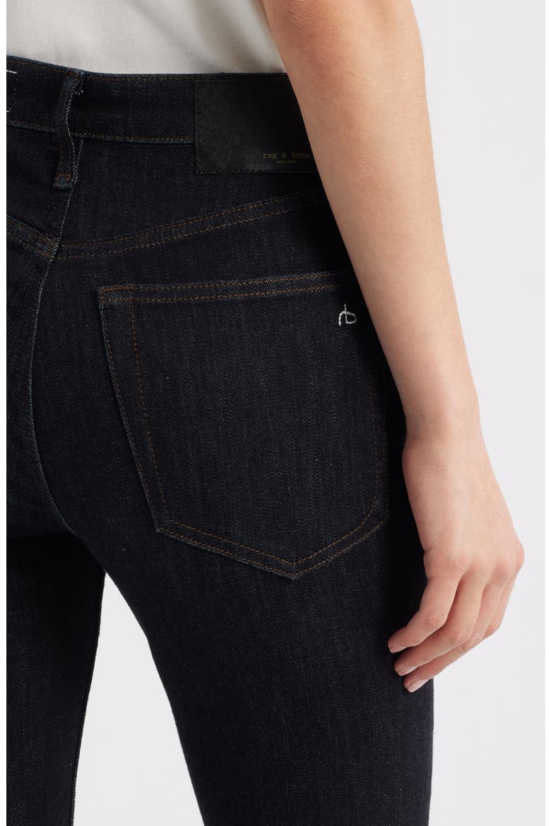 Flexi Dahlia Mid Rise Flare Jeans, Alternate, color, RINSE