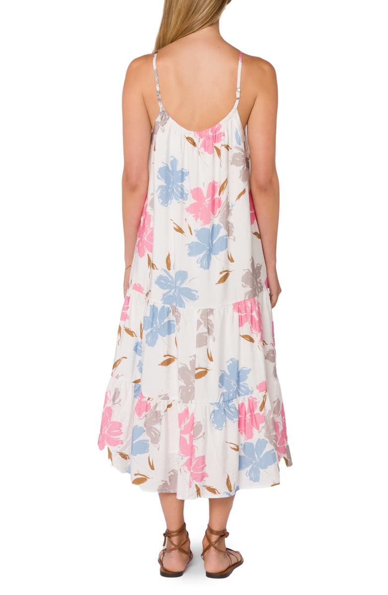 VELVET HEART Tiered Maxi Dress, Alternate, color, Floral Splash