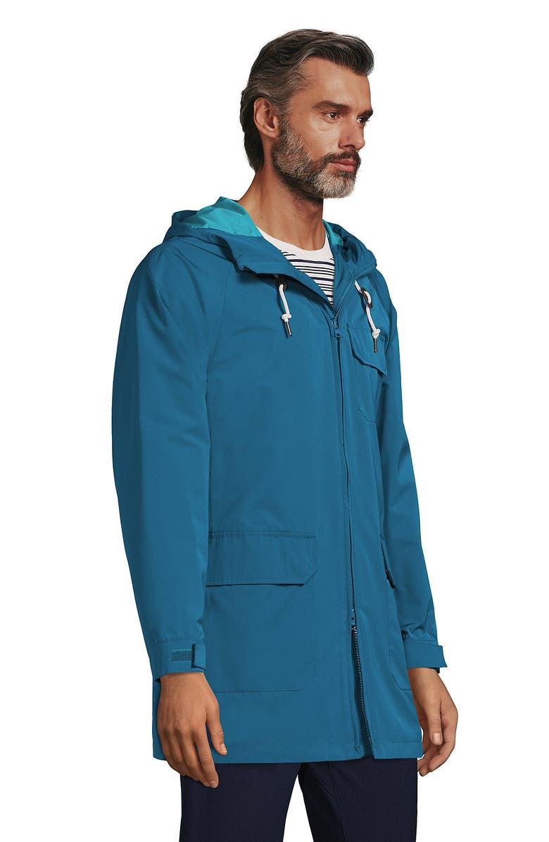 Lands' End Water Resistant Parka, Alternate, color, Dark Peacock