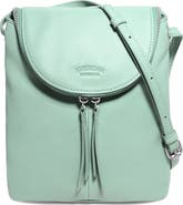AMERICAN LEATHER CO. Large Hampton Leather Zip-Around Crossbody Bag