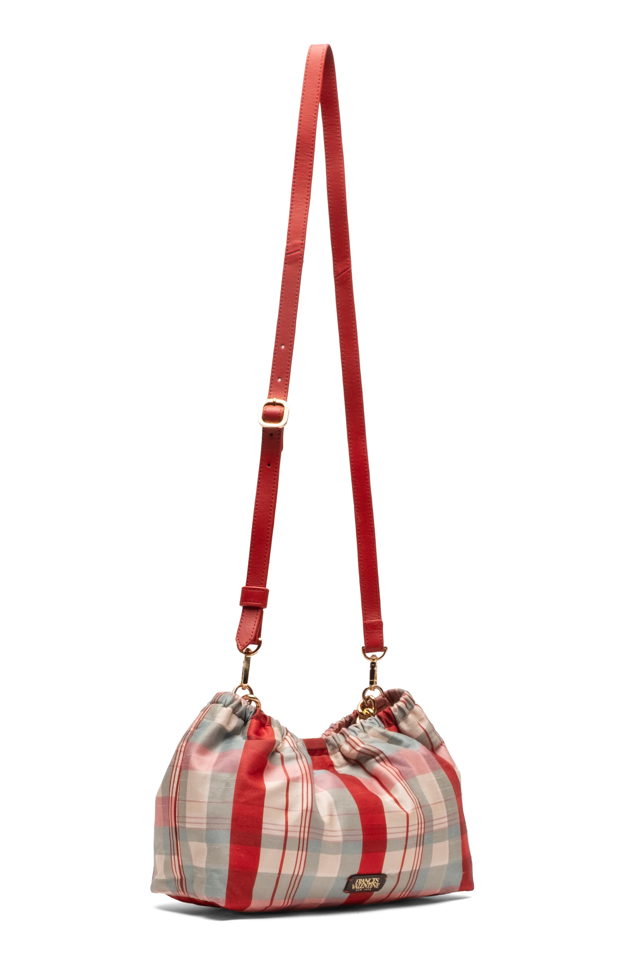 Bici Plaid Satin Bag, Alternate, color, MULTI