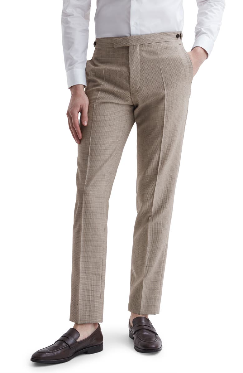 Reiss Pew Slim Fit Wool Pants, Main, color, 