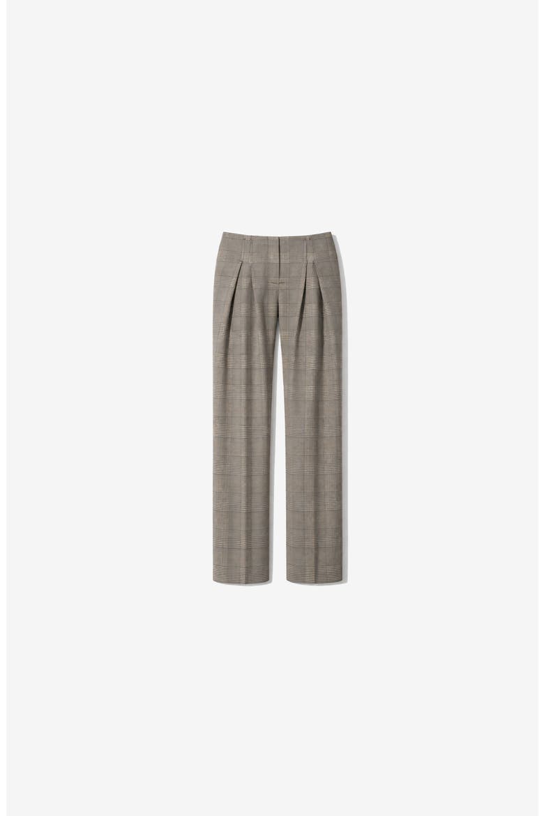 The Koffa Trouser, Alternate, color, MIXED BROWN CHECK