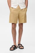 MANGO Elastic Waist Shorts