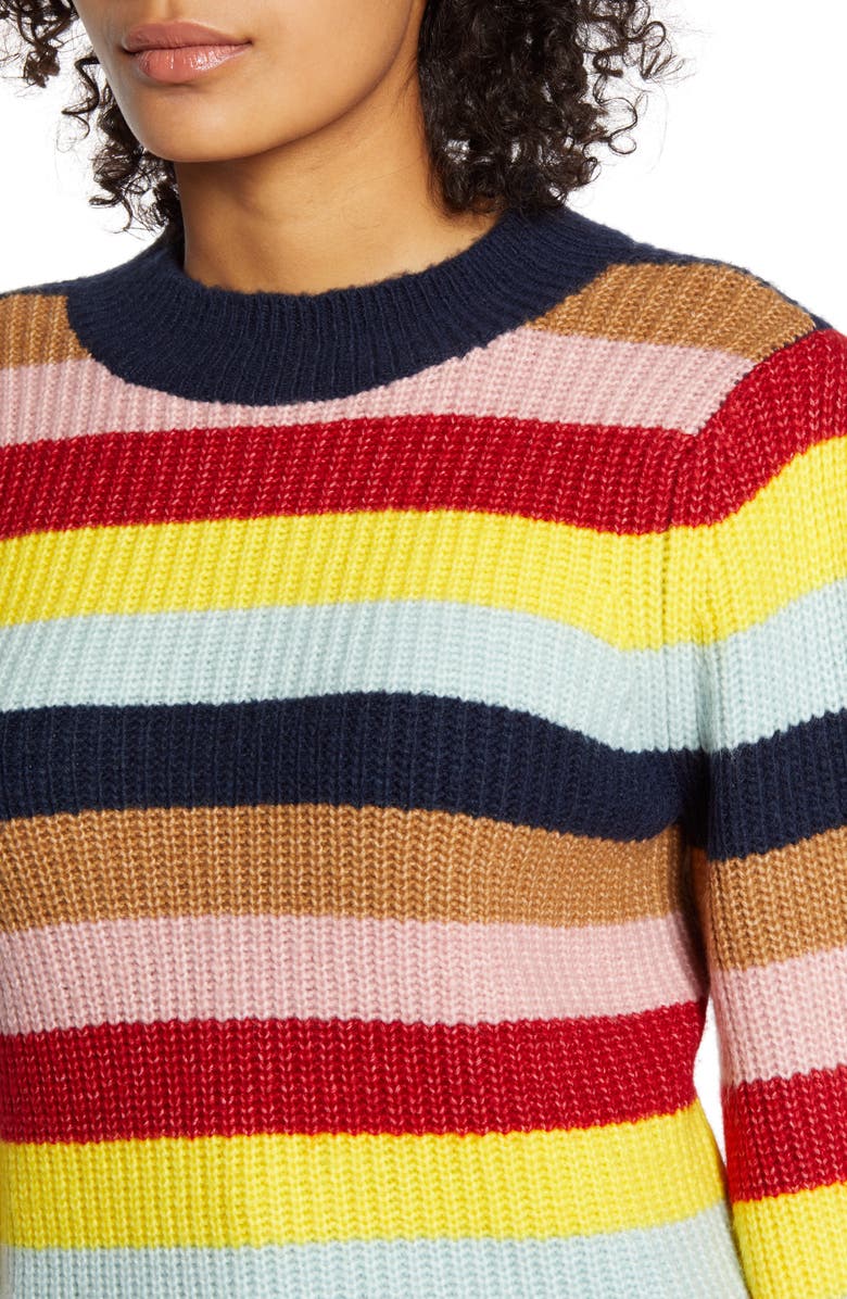 Halogen<sup>®</sup> x Atlantic-Pacific Blouson Sleeve Sweater, Alternate, color, 