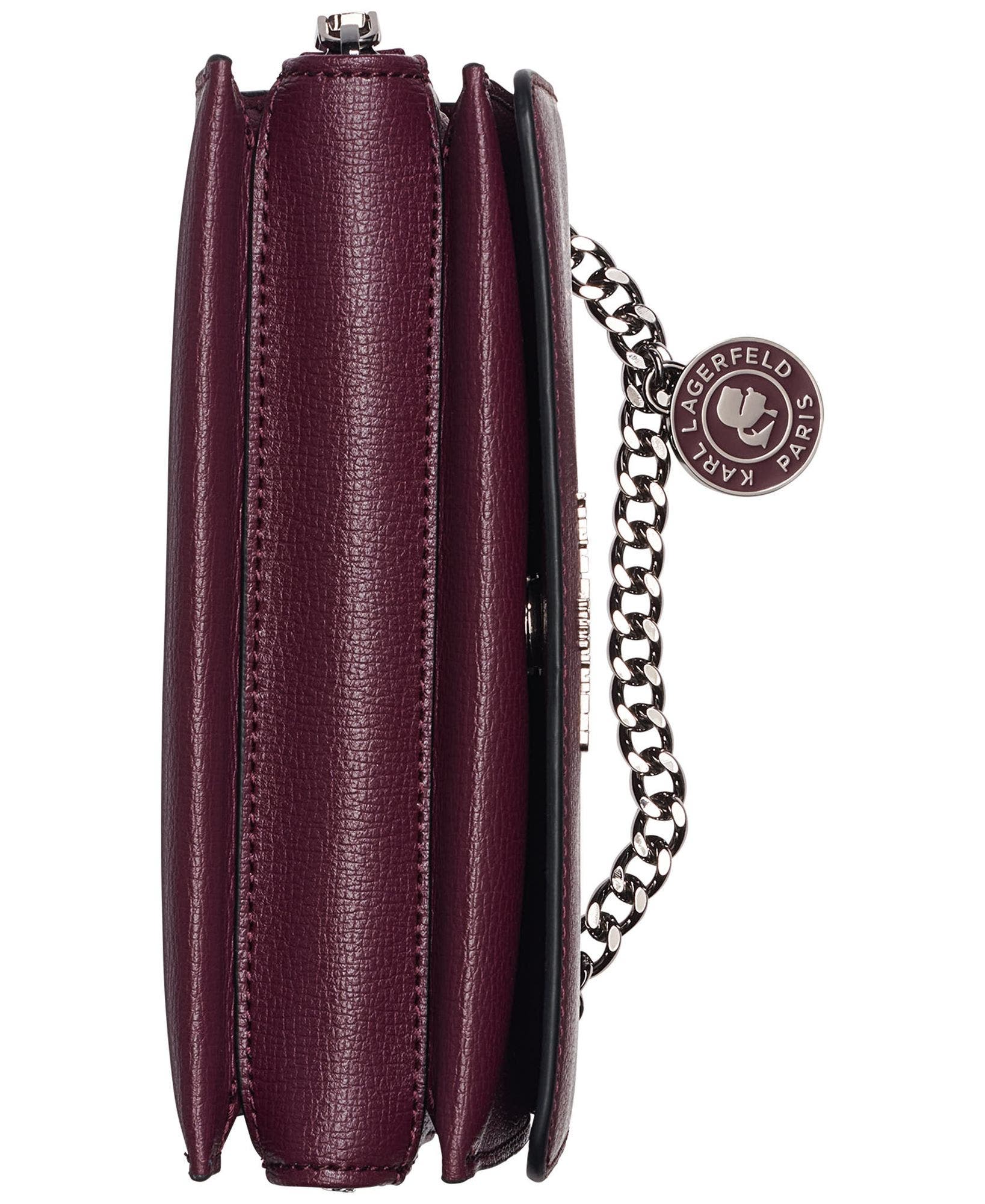 Lourdes Crossbody Bag, Alternate, color, Cherry Plum