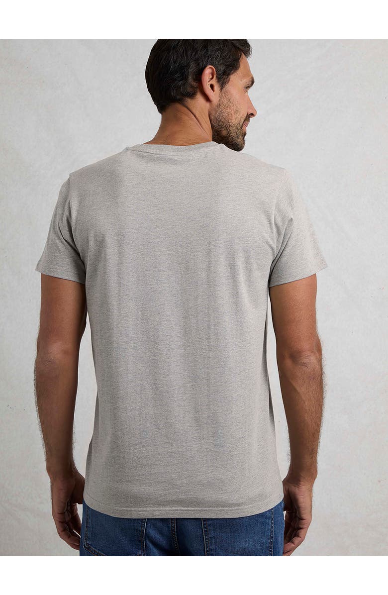 Weird Fish Hudson Front Print Branded T-Shirt, Alternate, color, Grey Marl
