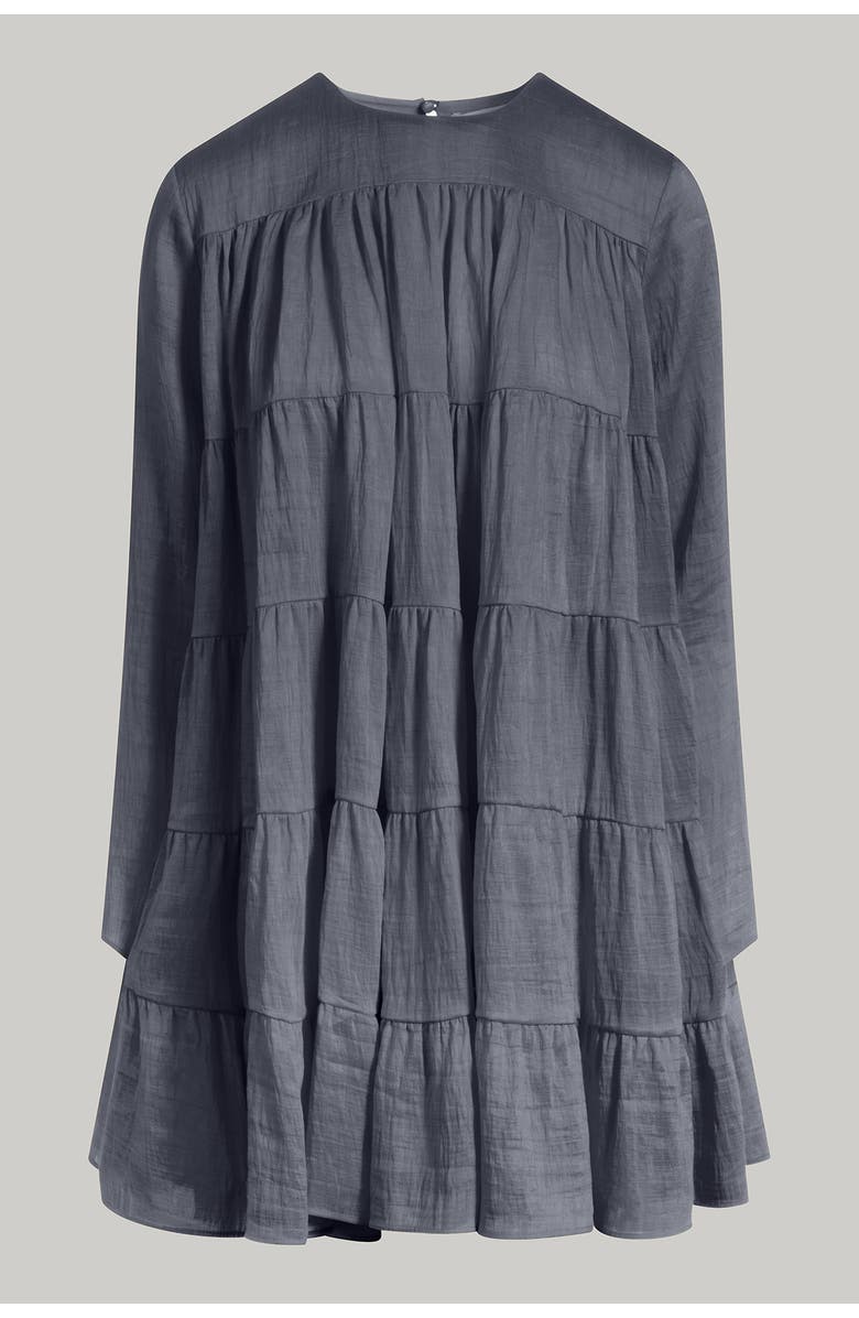 Merlette Soliman Dress, Main, color, Midnight