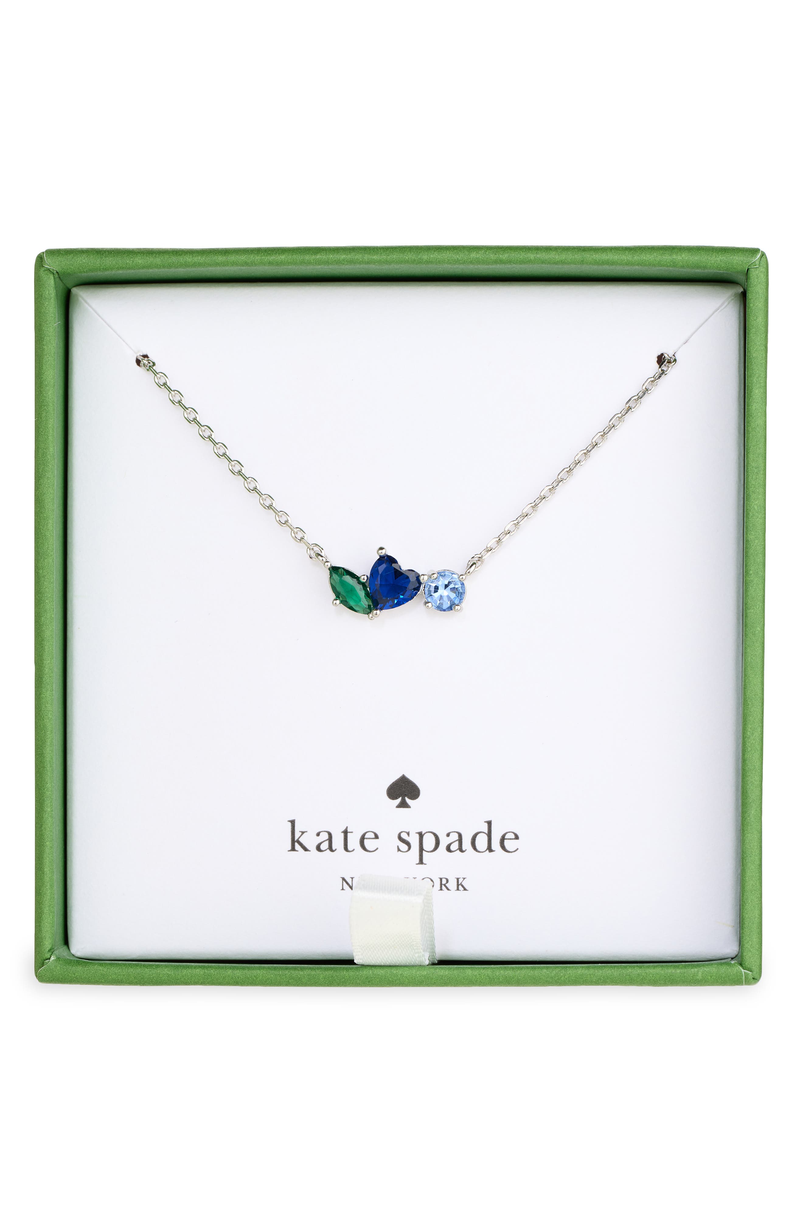 Cluster Pendant Boxed Necklace
