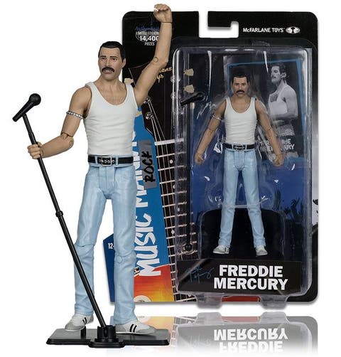 Freddie Mercury (Music ManiacsRock & Roll) McFarlane 6" Posed Figures