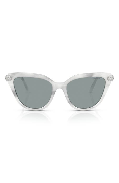Swarovski 56mm Cat Eye Sunglasses