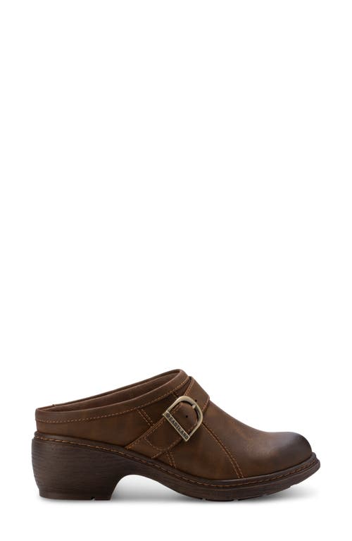 Shop Eastland Cameron Buckle Mule In Bomber Brown