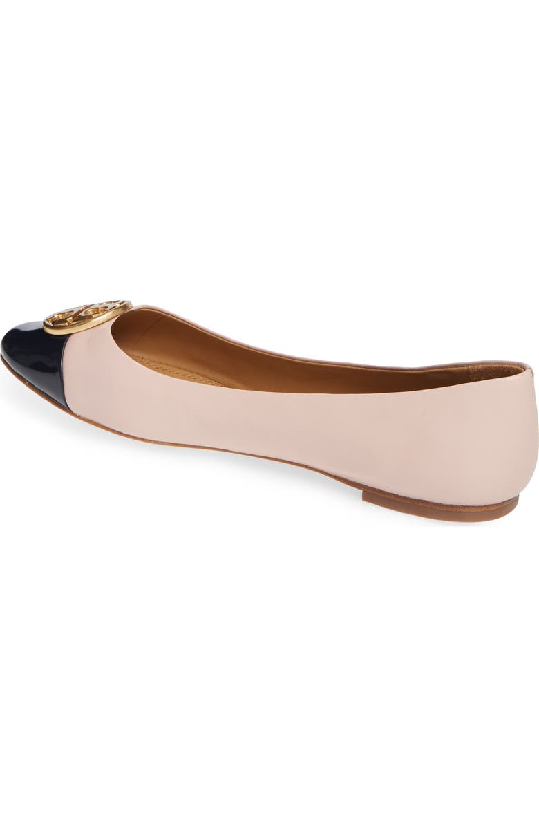 Tory Burch Chelsea Cap Toe Ballet Flat, Alternate, color,