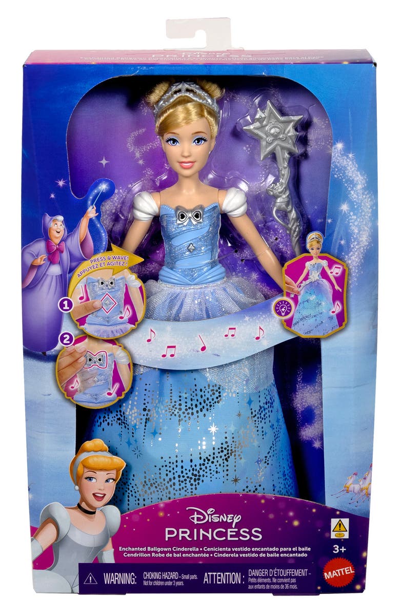 Disney Princess Light-Up Cinderella Doll, Alternate, color, 
