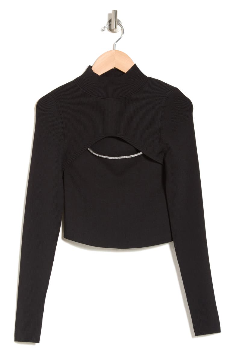 Orion Two-Piece Shrug & Tank, Alternate, color, BLACK