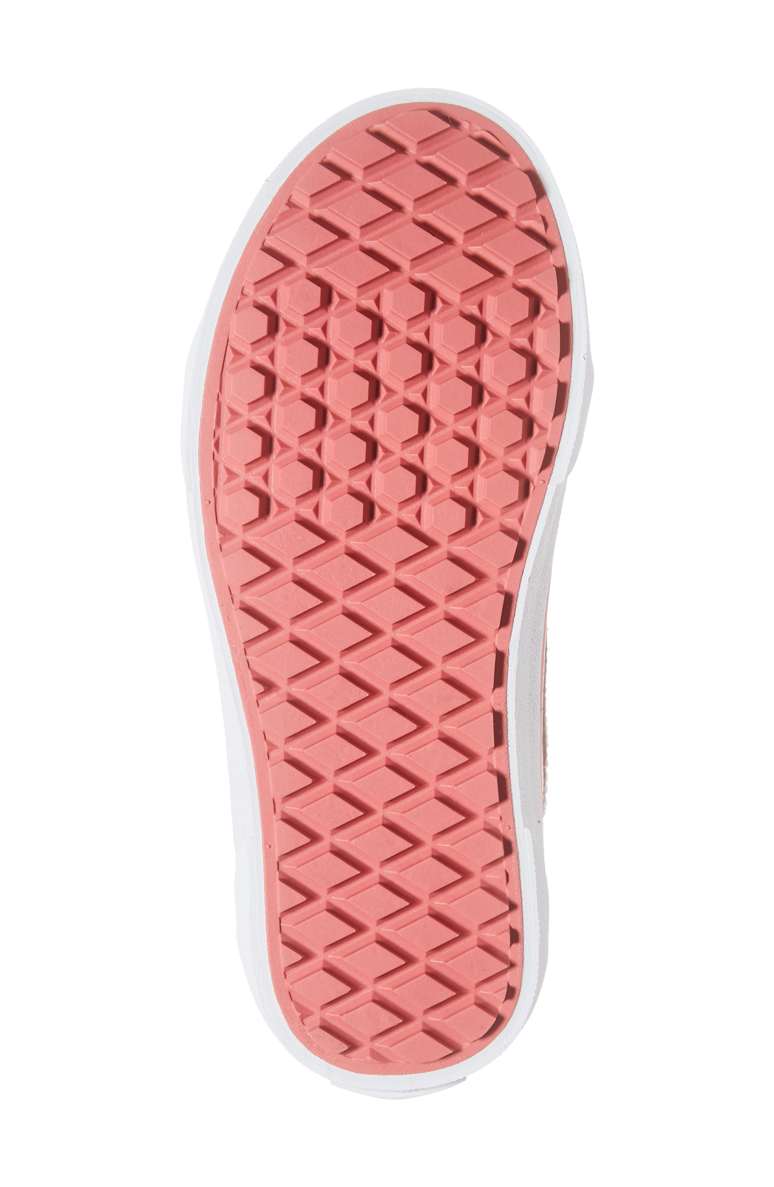 SK8-Hi Sneaker, Alternate, color, METALLIC/ TRUE WHITE/ ROSE