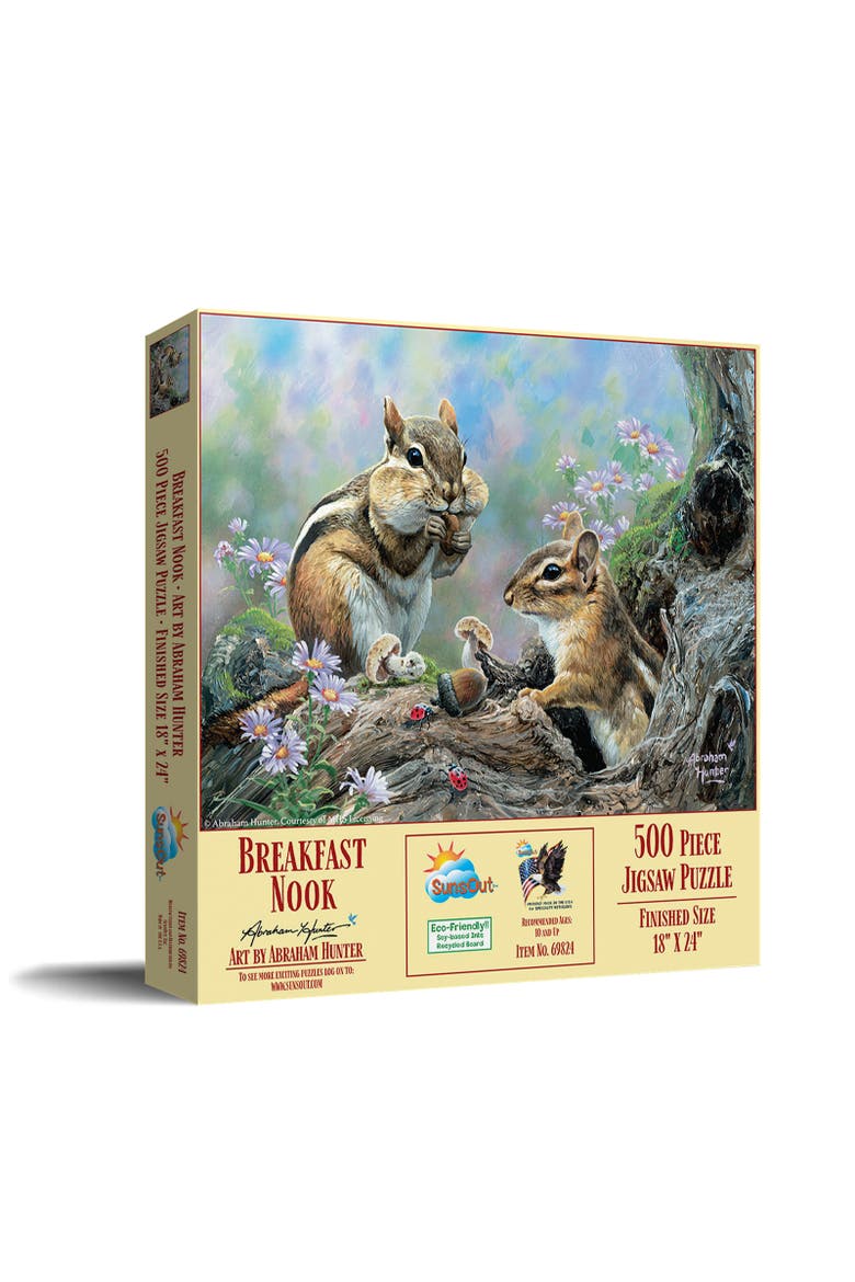 Breakfast Nook 500 piece Jigsaw Puzzle for Adults, Main, color, Multicolor