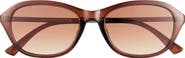 Vince Camuto 55mm Gradient Oval Sunglasses