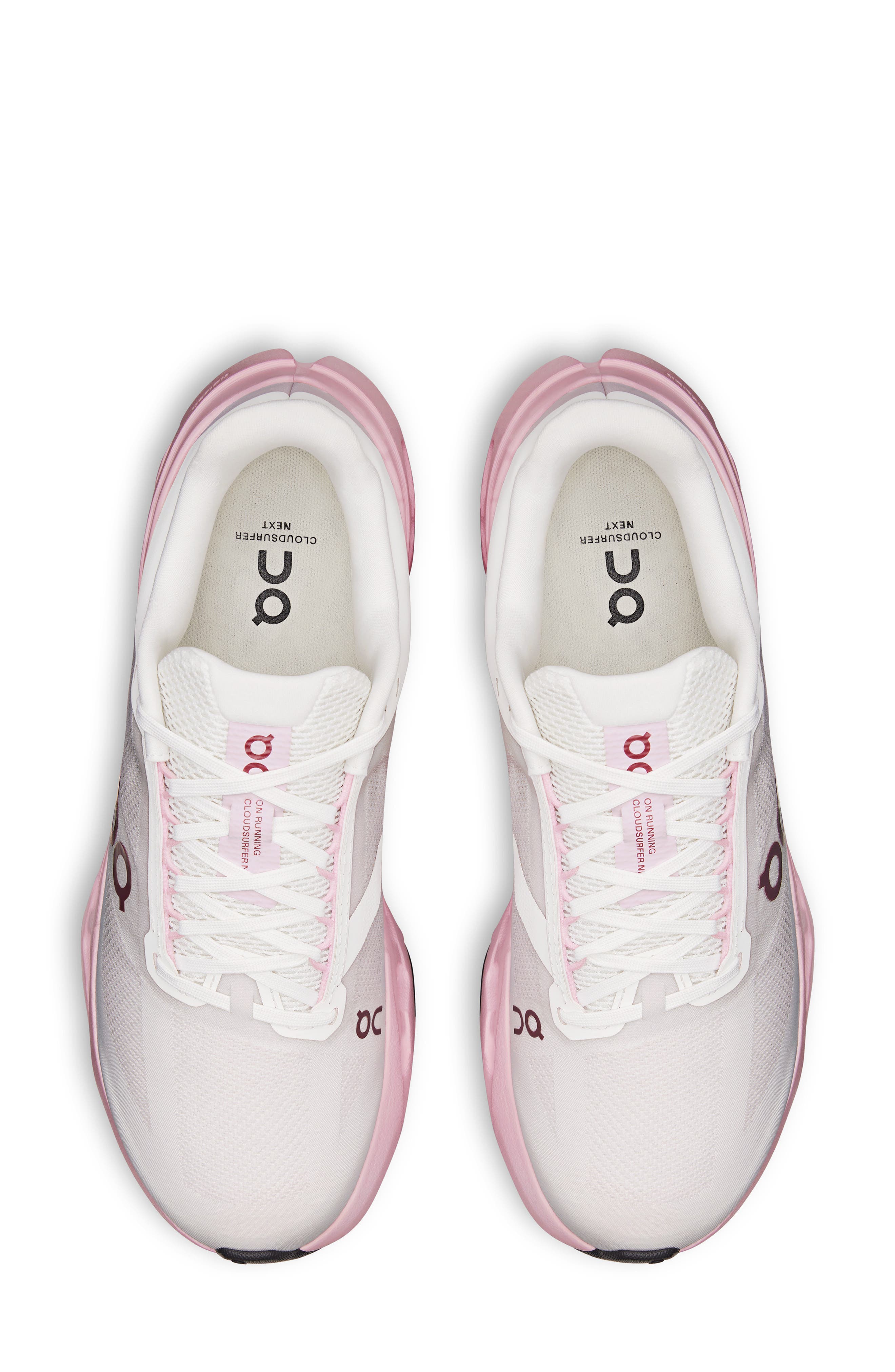 Cloudsurfer Next Running Shoe, Alternate, color, PEONY/ IVORY
