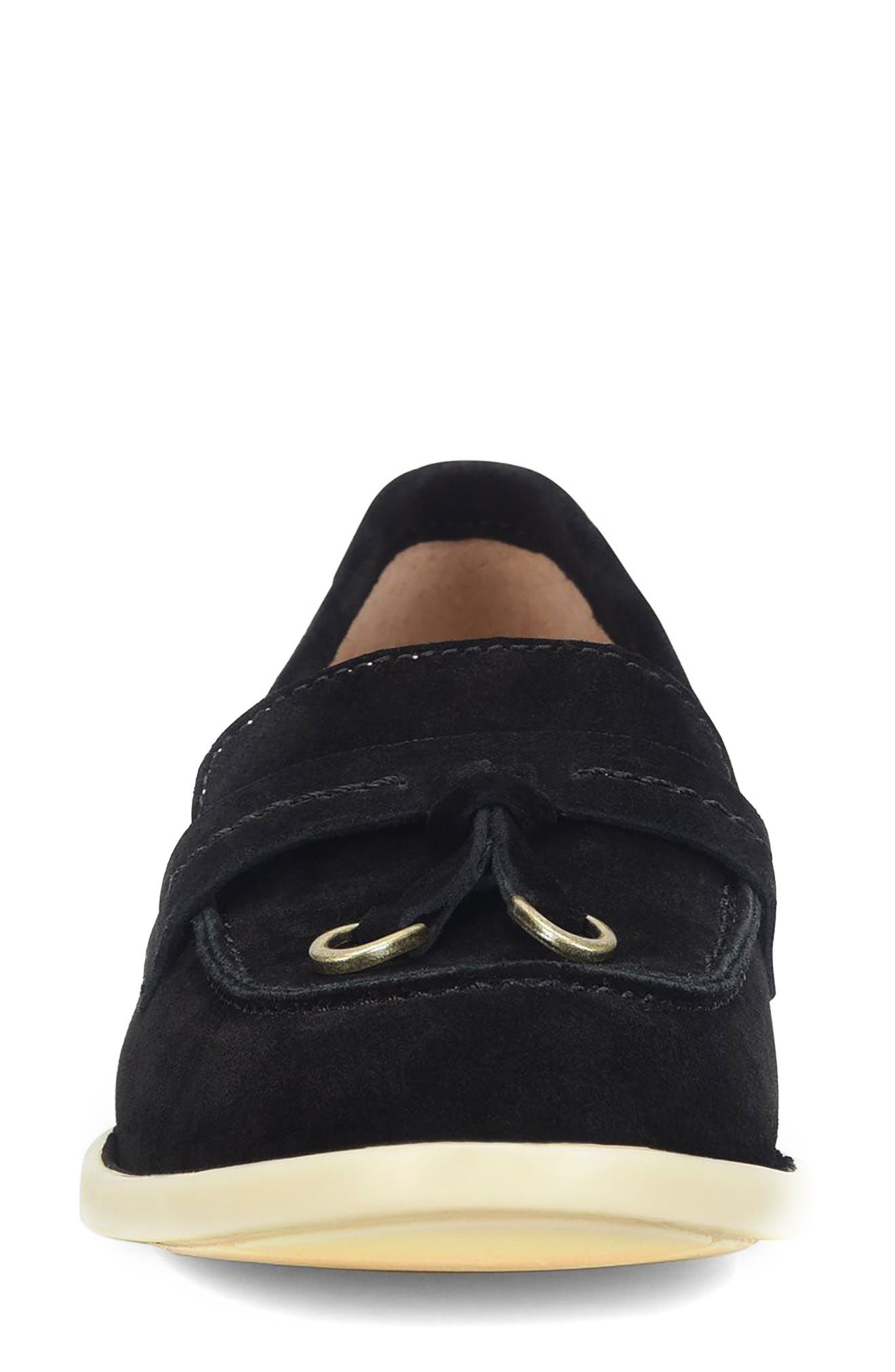 Mika Loafer, Alternate, color, BLACK SUEDE