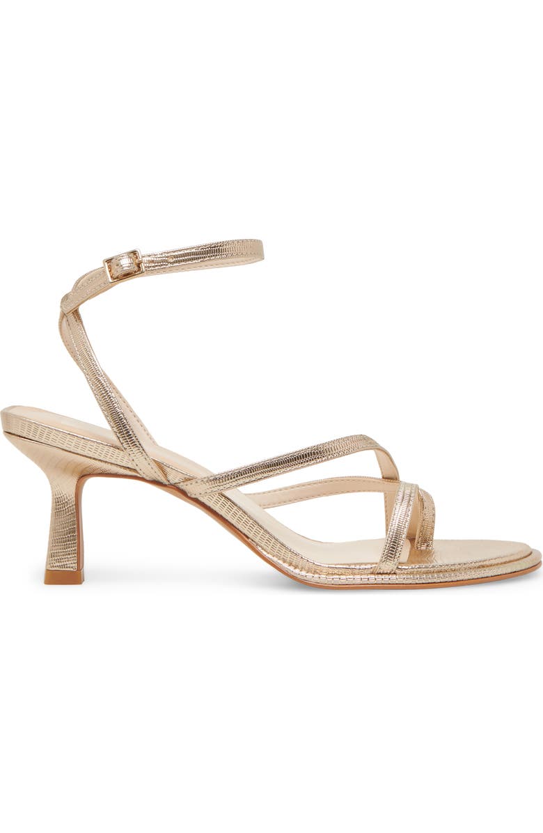 Dolce Vita Morah Ankle Strap Sandal, Alternate, color, Gold Metallic Stella