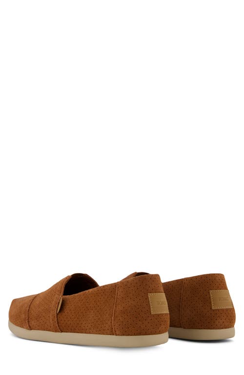 Toms Classic Alpargata Slip-on In Brown
