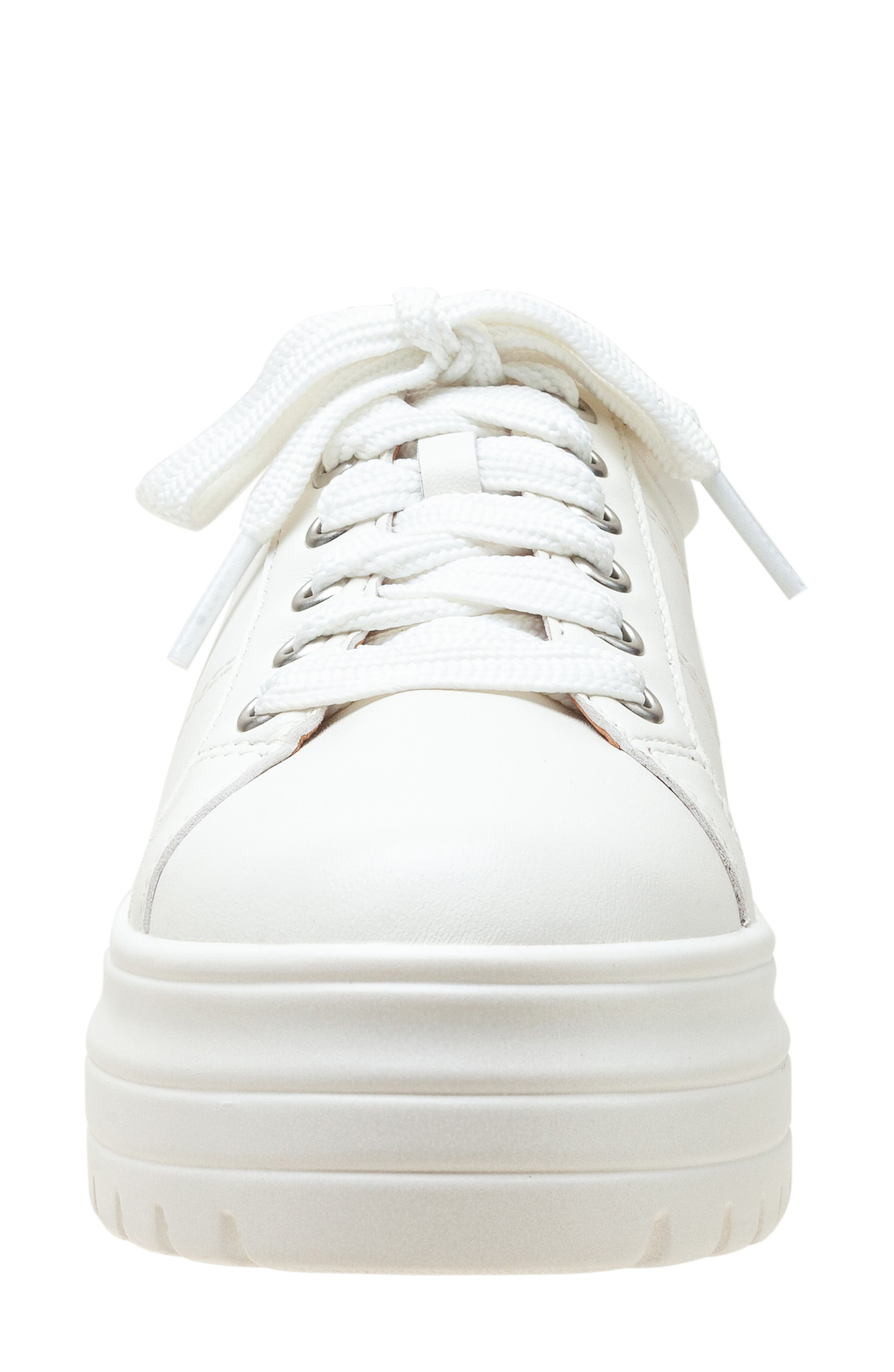 Jill Platform Sneaker, Alternate, color, EGGSHELL/ BLUSH