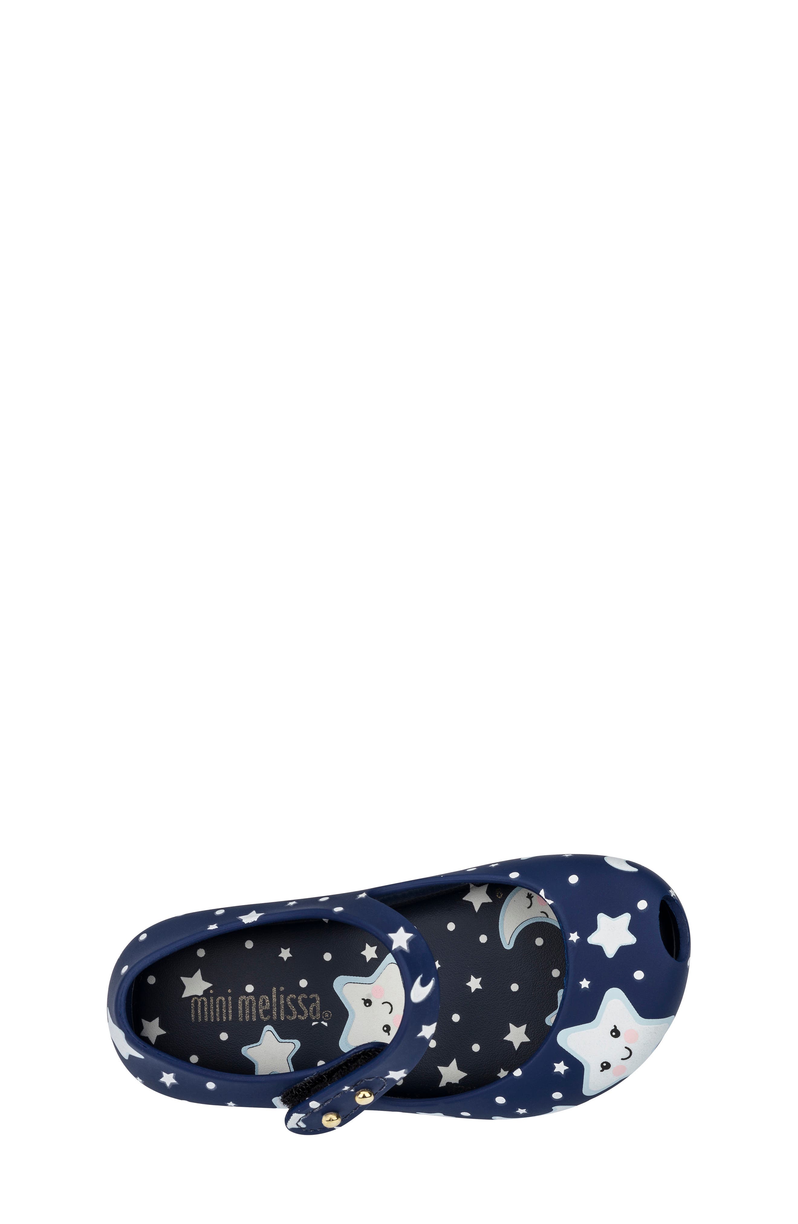 Mini Melissa Ultra 23 Glow in the Dark Mary Jane Flat, Alternate, color, 