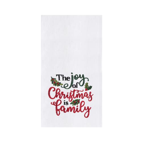 C & F Home C&f Home Joy Of Christmas Family Towel In Multi